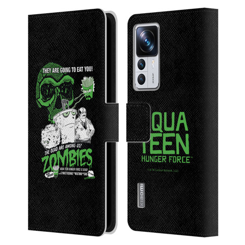Aqua Teen Hunger Force Graphics They Are Going To Eat You Leather Book Wallet Case Cover For Xiaomi 12T Pro