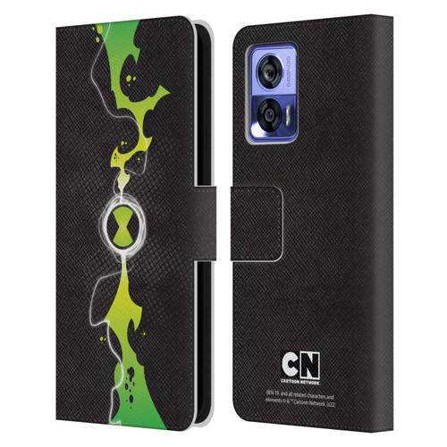 Ben 10: Omniverse Graphics Omnitrix Leather Book Wallet Case Cover For Motorola Edge 30 Neo 5G