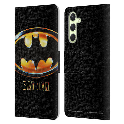 Batman (1989) Key Art Poster Leather Book Wallet Case Cover For Samsung Galaxy A54 5G