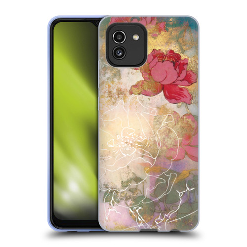 Aimee Stewart Smokey Floral Midsummer Soft Gel Case for Samsung Galaxy A03 (2021)