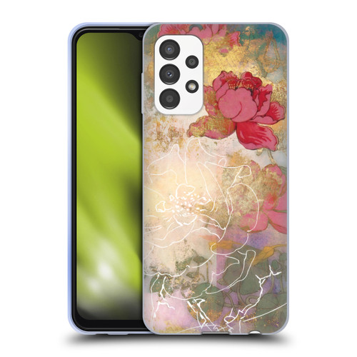 Aimee Stewart Smokey Floral Midsummer Soft Gel Case for Samsung Galaxy A13 (2022)
