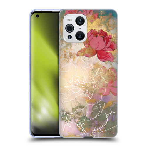 Aimee Stewart Smokey Floral Midsummer Soft Gel Case for OPPO Find X3 / Pro
