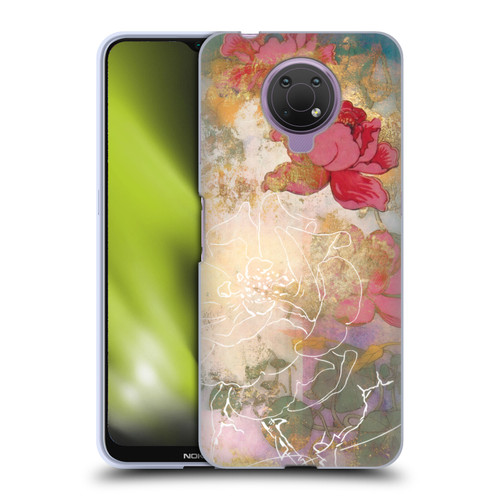 Aimee Stewart Smokey Floral Midsummer Soft Gel Case for Nokia G10
