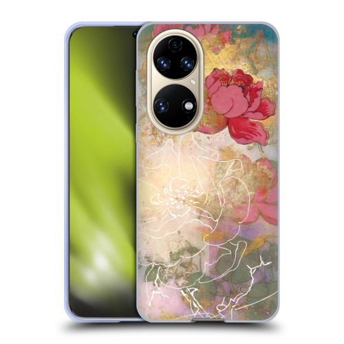 Aimee Stewart Smokey Floral Midsummer Soft Gel Case for Huawei P50