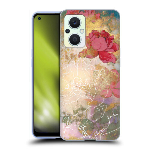 Aimee Stewart Smokey Floral Midsummer Soft Gel Case for OPPO Reno8 Lite