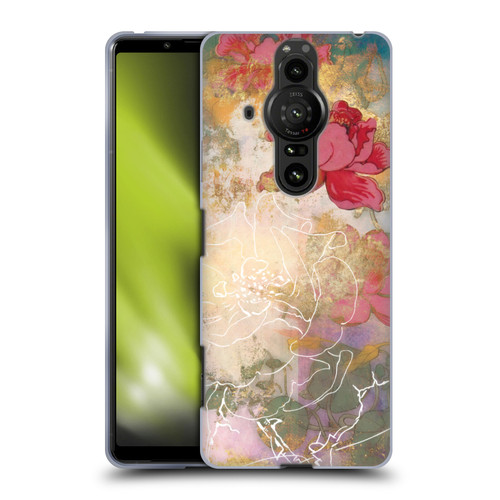 Aimee Stewart Smokey Floral Midsummer Soft Gel Case for Sony Xperia Pro-I