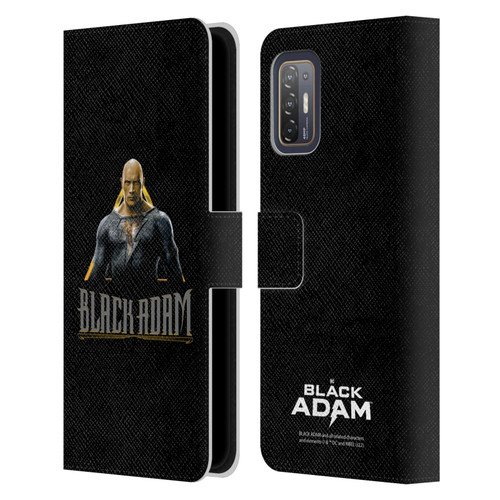 Black Adam Graphics Black Adam Leather Book Wallet Case Cover For HTC Desire 21 Pro 5G