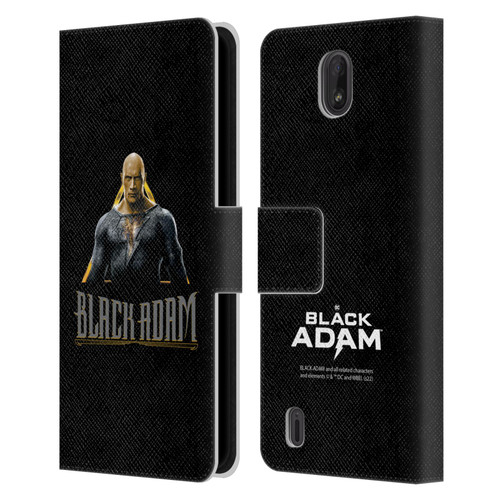 Black Adam Graphics Black Adam Leather Book Wallet Case Cover For Nokia C01 Plus/C1 2nd Edition