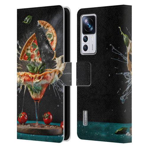 Spacescapes Cocktails Margarita Martini Blast Leather Book Wallet Case Cover For Xiaomi 12T Pro