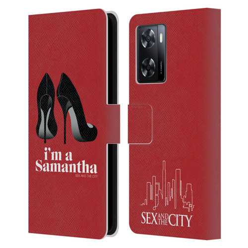 Sex and The City: Television Series Characters I'm A Samantha Leather Book Wallet Case Cover For OPPO A57s