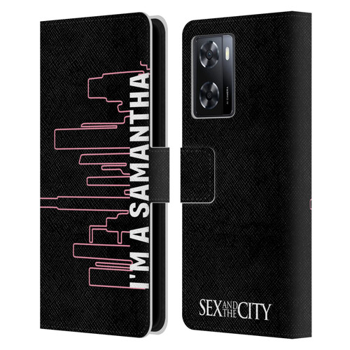 Sex and The City: Television Series Characters Samantha Leather Book Wallet Case Cover For OPPO A57s