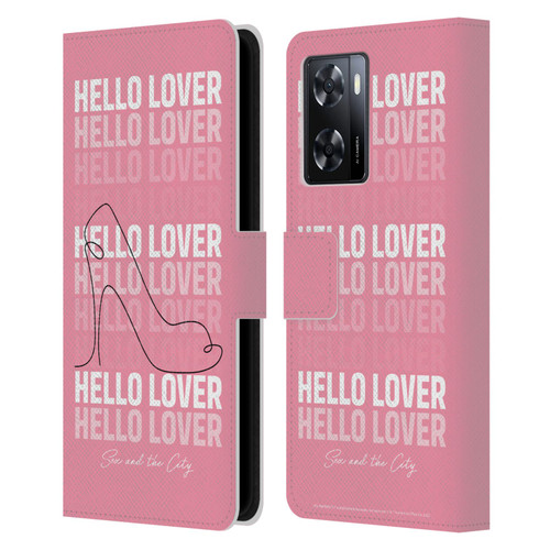 Sex and The City: Television Series Characters Hello Lover Carrie Leather Book Wallet Case Cover For OPPO A57s