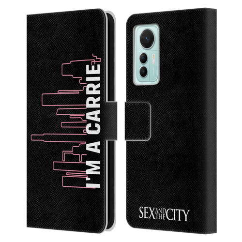 Sex and The City: Television Series Characters Carrie Leather Book Wallet Case Cover For Xiaomi 12 Lite