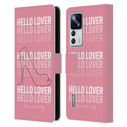 Sex and The City: Television Series Characters Hello Lover Carrie Leather Book Wallet Case Cover For Xiaomi 12T Pro