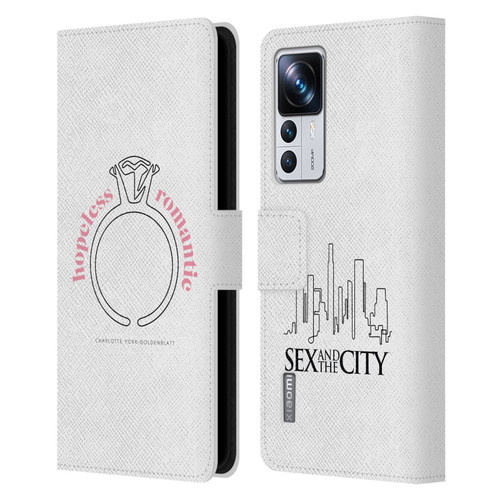Sex and The City: Television Series Characters Hopeless Romantic Charlotte Leather Book Wallet Case Cover For Xiaomi 12T Pro