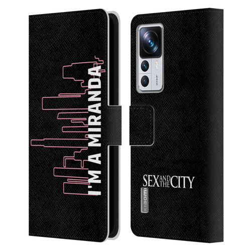 Sex and The City: Television Series Characters Miranda Leather Book Wallet Case Cover For Xiaomi 12T Pro