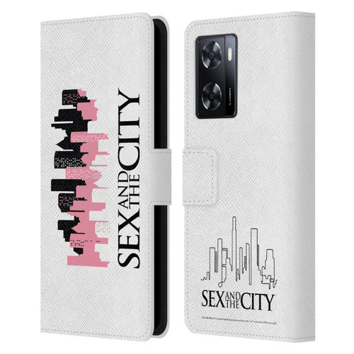 Sex and The City: Television Series Graphics City Leather Book Wallet Case Cover For OPPO A57s