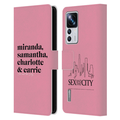 Sex and The City: Television Series Graphics Character 2 Leather Book Wallet Case Cover For Xiaomi 12T Pro
