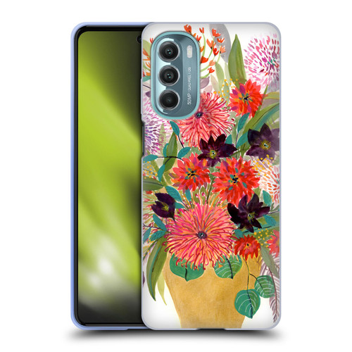 Suzanne Allard Floral Art Celebration Soft Gel Case for Motorola Moto G Stylus 5G (2022)