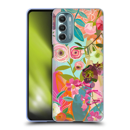 Suzanne Allard Floral Art Chase A Dream Soft Gel Case for Motorola Moto G Stylus 5G (2022)