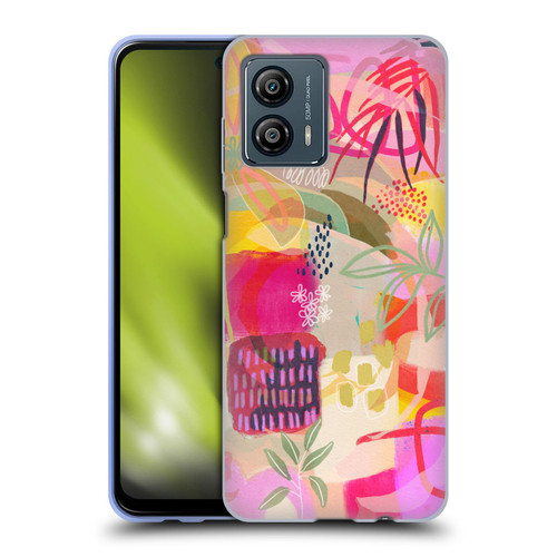 Suzanne Allard Floral Art You Are Loved Soft Gel Case for Motorola Moto G53 5G