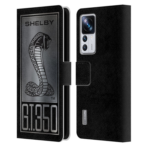 Shelby Car Graphics GT350 Leather Book Wallet Case Cover For Xiaomi 12T Pro