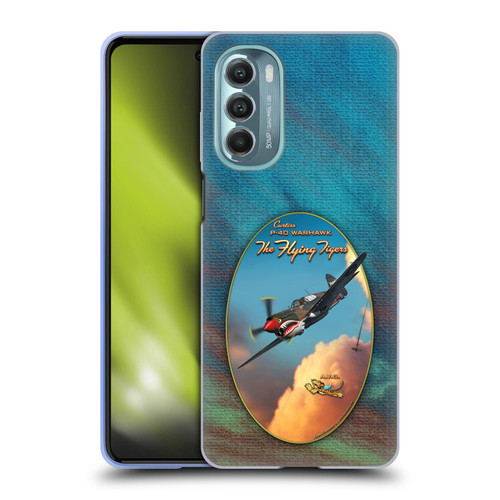 Larry Grossman Retro Collection P-40 Warhawk Flying Tiger Soft Gel Case for Motorola Moto G Stylus 5G (2022)