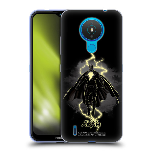 Black Adam Graphics Lightning Soft Gel Case for Nokia 1.4