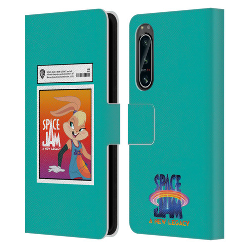 Space Jam: A New Legacy Graphics Lola Card Leather Book Wallet Case Cover For Sony Xperia 5 IV