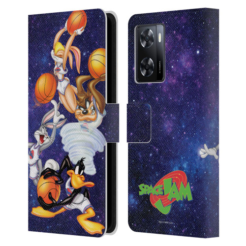 Space Jam (1996) Graphics Poster Leather Book Wallet Case Cover For OPPO A57s