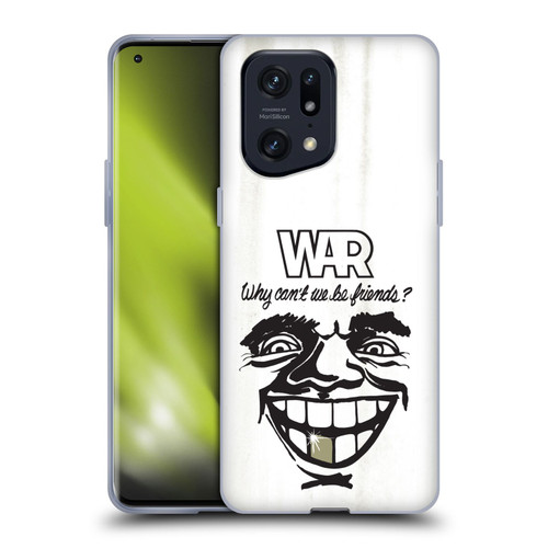 War Graphics Friends Art Soft Gel Case for OPPO Find X5 Pro