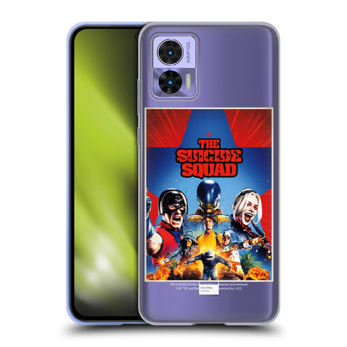 The Suicide Squad 2021 Character Poster Group Soft Gel Case for Motorola Edge 30 Neo 5G