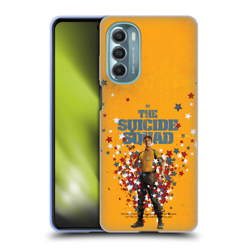 The Suicide Squad 2021 Character Poster Rick Flag Soft Gel Case for Motorola Moto G Stylus 5G (2022)