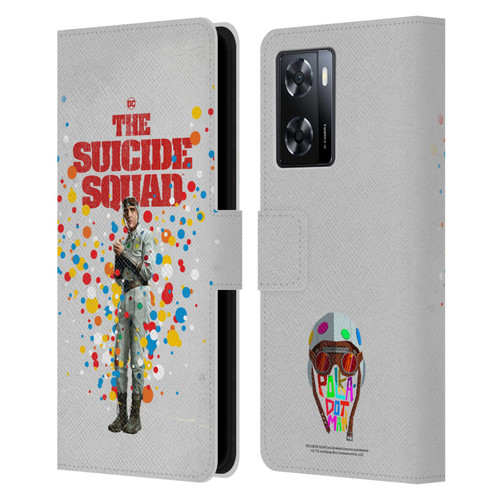 The Suicide Squad 2021 Character Poster Polkadot Man Leather Book Wallet Case Cover For OPPO A57s