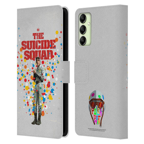 The Suicide Squad 2021 Character Poster Polkadot Man Leather Book Wallet Case Cover For Samsung Galaxy A14 5G