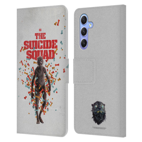 The Suicide Squad 2021 Character Poster Weasel Leather Book Wallet Case Cover For Samsung Galaxy A34 5G