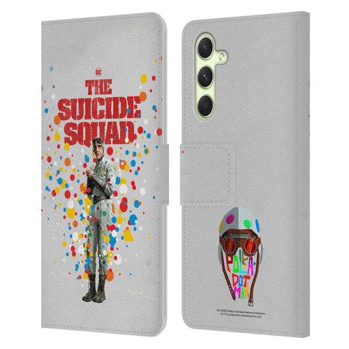 The Suicide Squad 2021 Character Poster Polkadot Man Leather Book Wallet Case Cover For Samsung Galaxy A54 5G