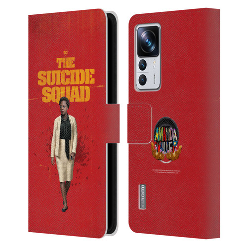 The Suicide Squad 2021 Character Poster Amanda Waller Leather Book Wallet Case Cover For Xiaomi 12T Pro