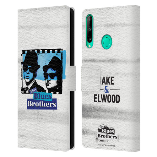 The Blues Brothers Graphics Film Leather Book Wallet Case Cover For Huawei P40 lite E