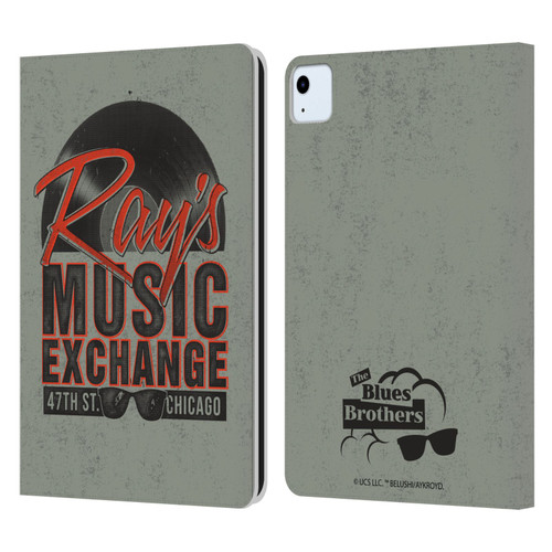 The Blues Brothers Graphics Ray's Music Exchange Leather Book Wallet Case Cover For Apple iPad Air 2020 / 2022