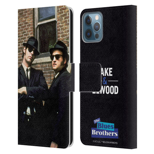 The Blues Brothers Graphics Photo Leather Book Wallet Case Cover For Apple iPhone 12 / iPhone 12 Pro