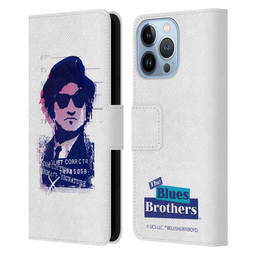 The Blues Brothers Graphics Jake Leather Book Wallet Case Cover For Apple iPhone 13 Pro