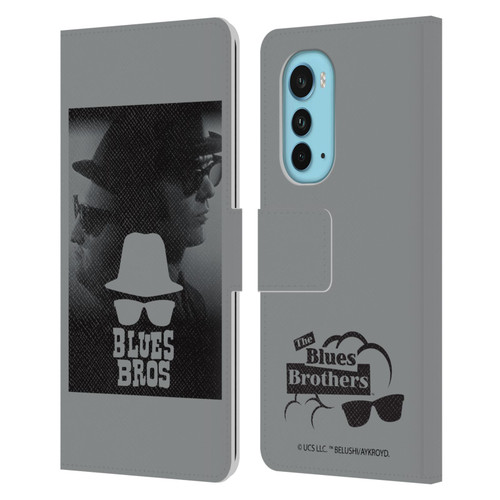 The Blues Brothers Graphics Jake And Elwood Leather Book Wallet Case Cover For Motorola Edge (2022)