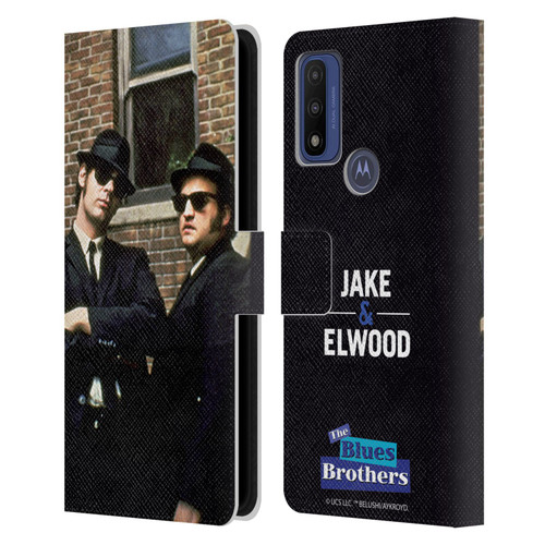 The Blues Brothers Graphics Photo Leather Book Wallet Case Cover For Motorola G Pure