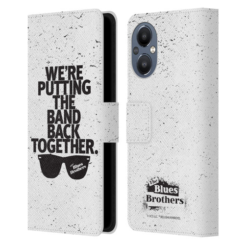 The Blues Brothers Graphics The Band Back Together Leather Book Wallet Case Cover For OnePlus Nord N20 5G