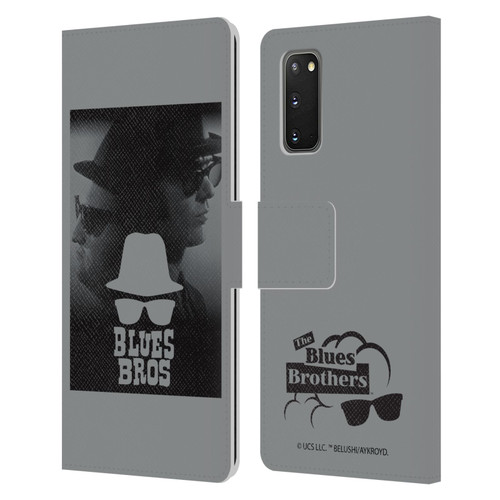 The Blues Brothers Graphics Jake And Elwood Leather Book Wallet Case Cover For Samsung Galaxy S20 / S20 5G