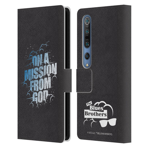 The Blues Brothers Graphics On A Mission From God Leather Book Wallet Case Cover For Xiaomi Mi 10 5G / Mi 10 Pro 5G