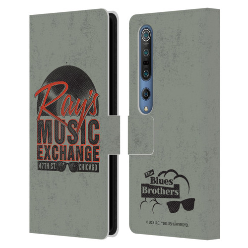 The Blues Brothers Graphics Ray's Music Exchange Leather Book Wallet Case Cover For Xiaomi Mi 10 5G / Mi 10 Pro 5G