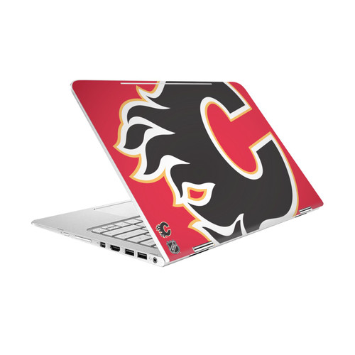 NHL Calgary Flames Oversized Vinyl Sticker Skin Decal Cover for HP Spectre Pro X360 G2