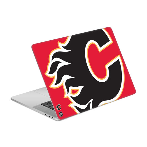 NHL Calgary Flames Oversized Vinyl Sticker Skin Decal Cover for Apple MacBook Pro 15.4" A1707/A1990